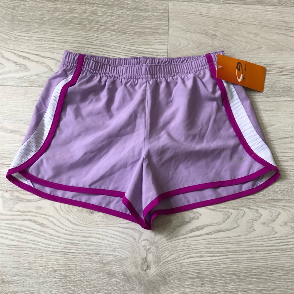 NWT Champion Girls Running Athletic Gym Duo Shorts - Picture 12 of 16